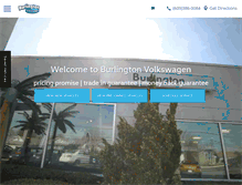 Tablet Screenshot of burlingtonvw.com